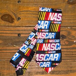 Ralph Marlin Vibrant NASCAR Logo Tie NWT